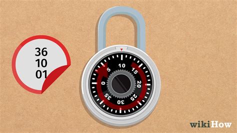 how to unlock a 3 digit combination lock